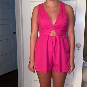 SABOSKIRT Hot Pink Romper!